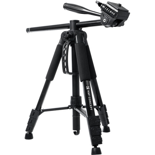K&F Concept S254A3+BV07 Overhead Tripod with Monopod and Horizontal Arm - الصورة 2