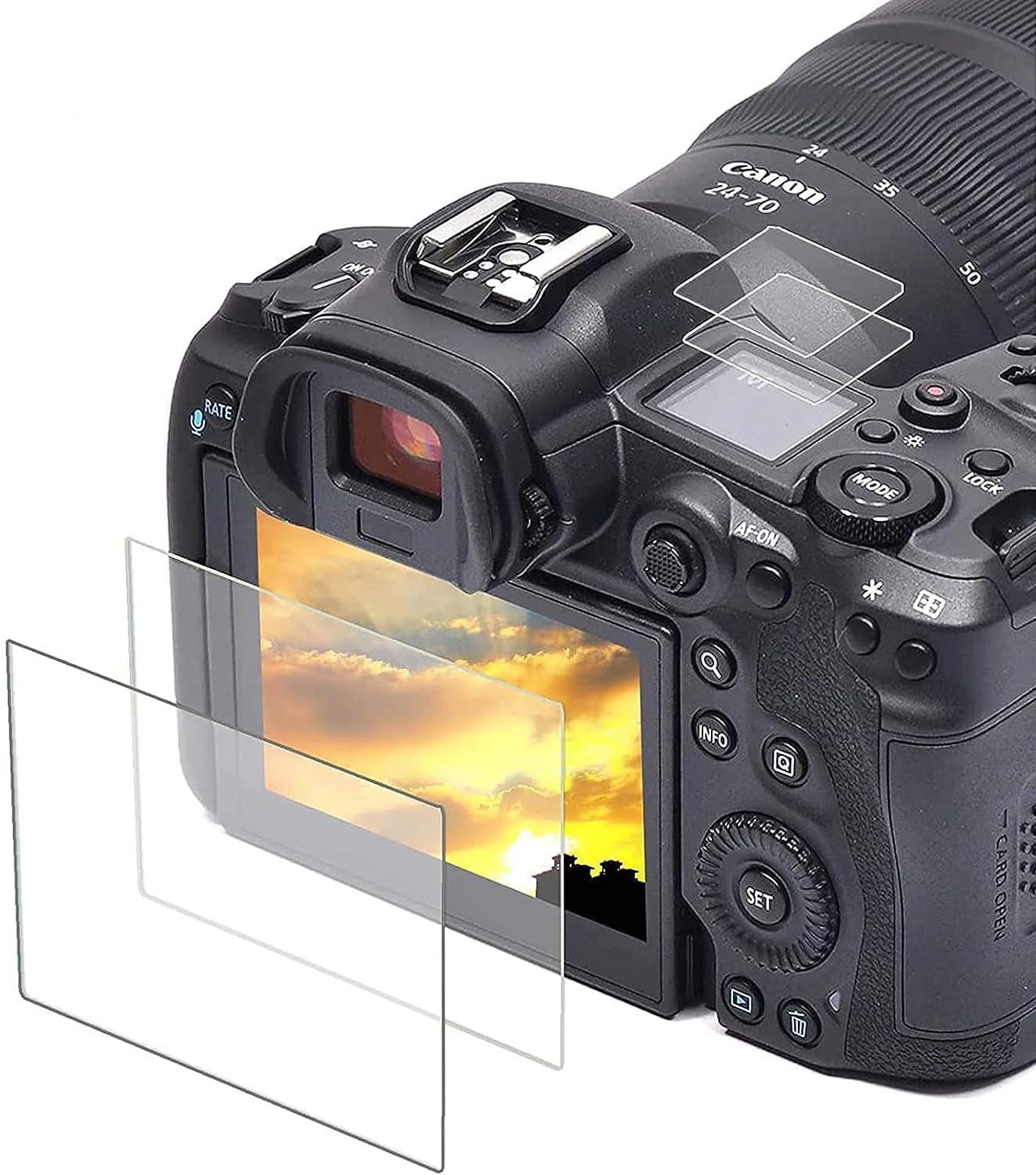 Generic Screen Protector for Canon EOS R5 Top Appliable for Canon R5-R5
