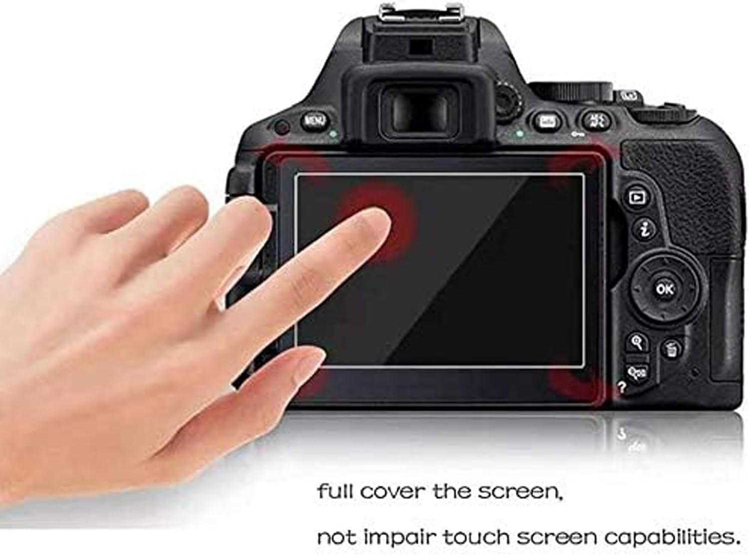Generic Screen Protector for Canon EOS R5 Top Appliable for Canon R5-R5 - الصورة 3