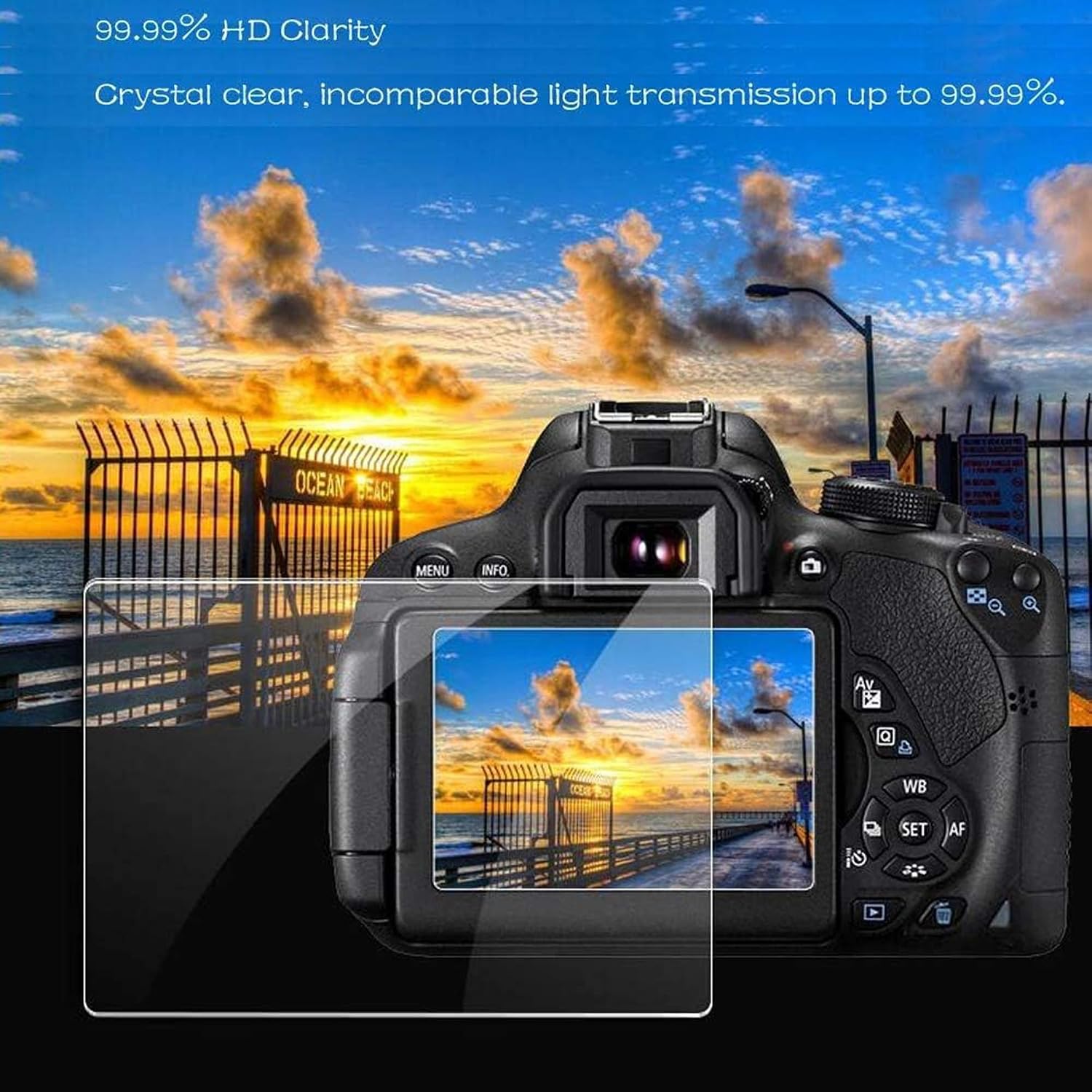 Generic Screen Protector for Canon EOS R5 Top Appliable for Canon R5-R5 - الصورة 8